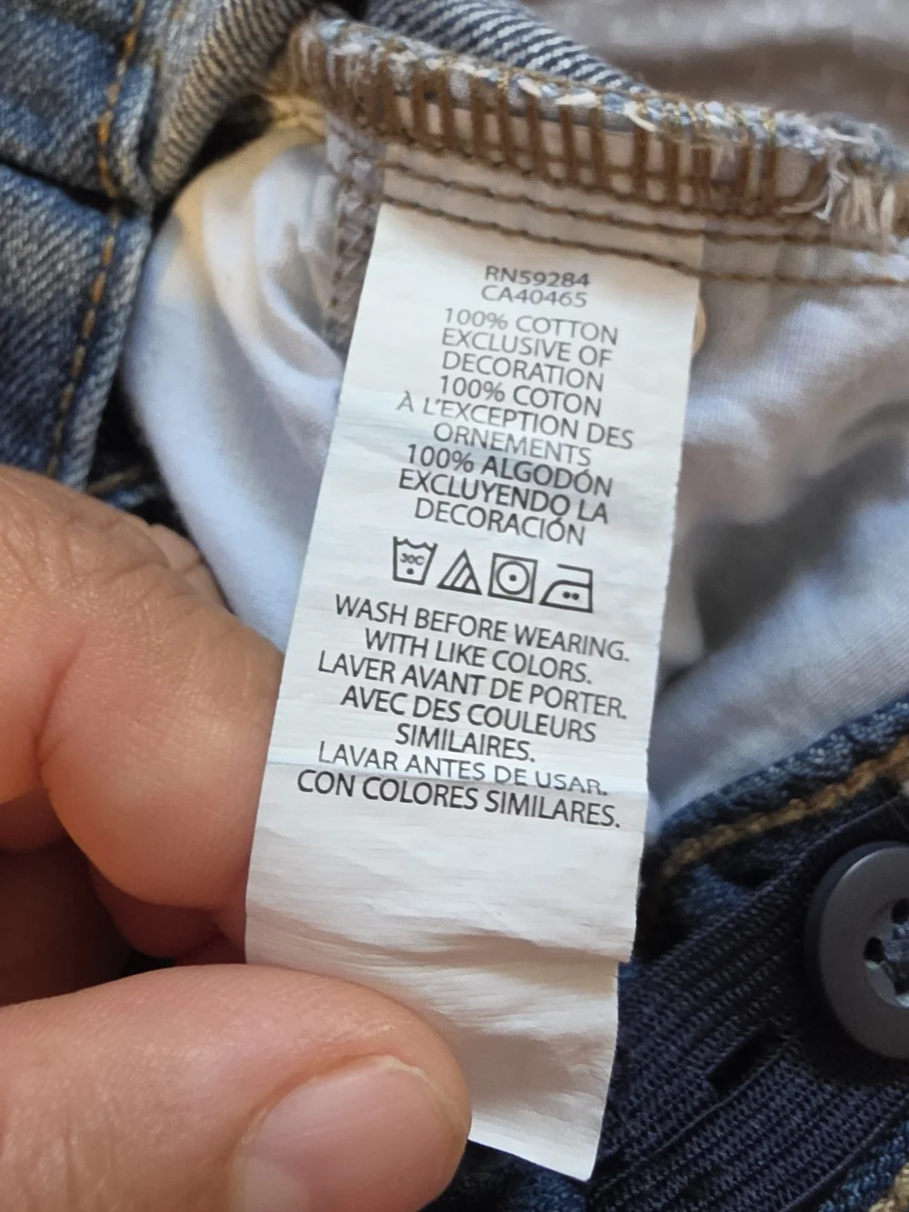 The Children’s Place Boys Jeans Lot 2 Pairs Denim 18-24M & 2T